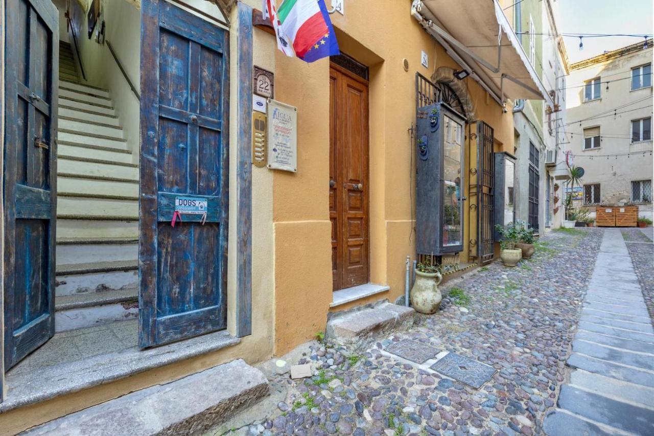 Alghero Old Town Apartment Steps To Sea And Scenic Ramparts מראה חיצוני תמונה